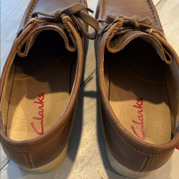 Clarks Tan Leather Chukka Boots for Men - Picture 7 of 7